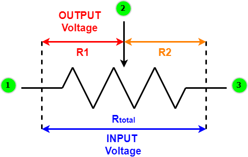 Usage of Variable Resistor as Voltage Divider