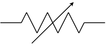 Variable Resistor Symbol