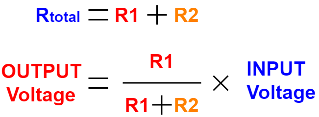 Figure 6: Voltage Division Formula